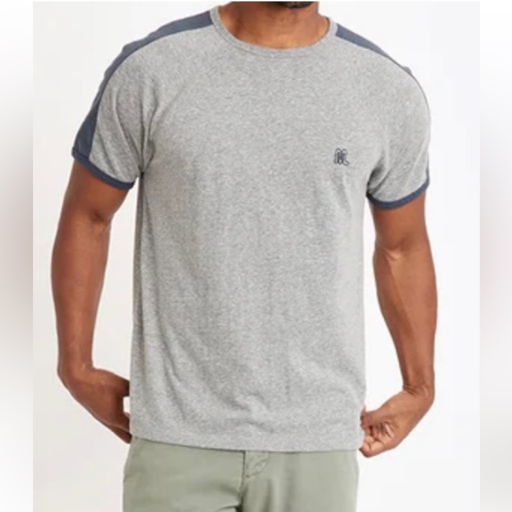 Marine Layer - Men’s Ace Tee Heather Grey - Medium